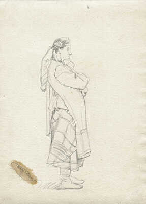 Соколов Павел Петрович. Портрет девушки 